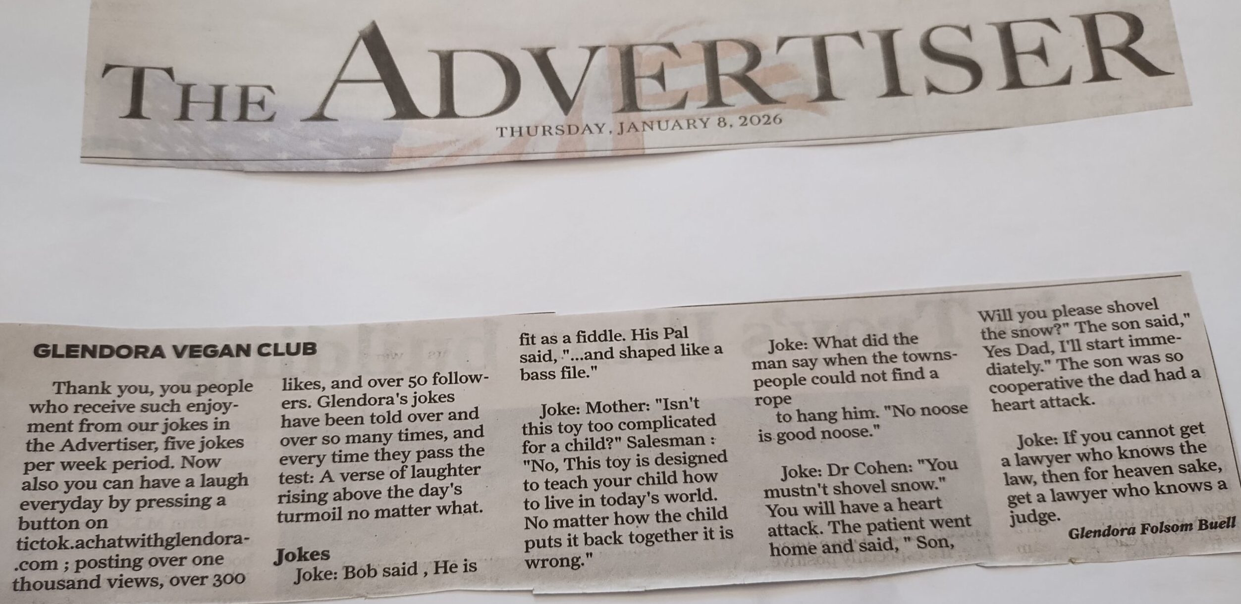 Glendora Vegan Club (1/8/26) Glendora Vegan Club (1/8/26)