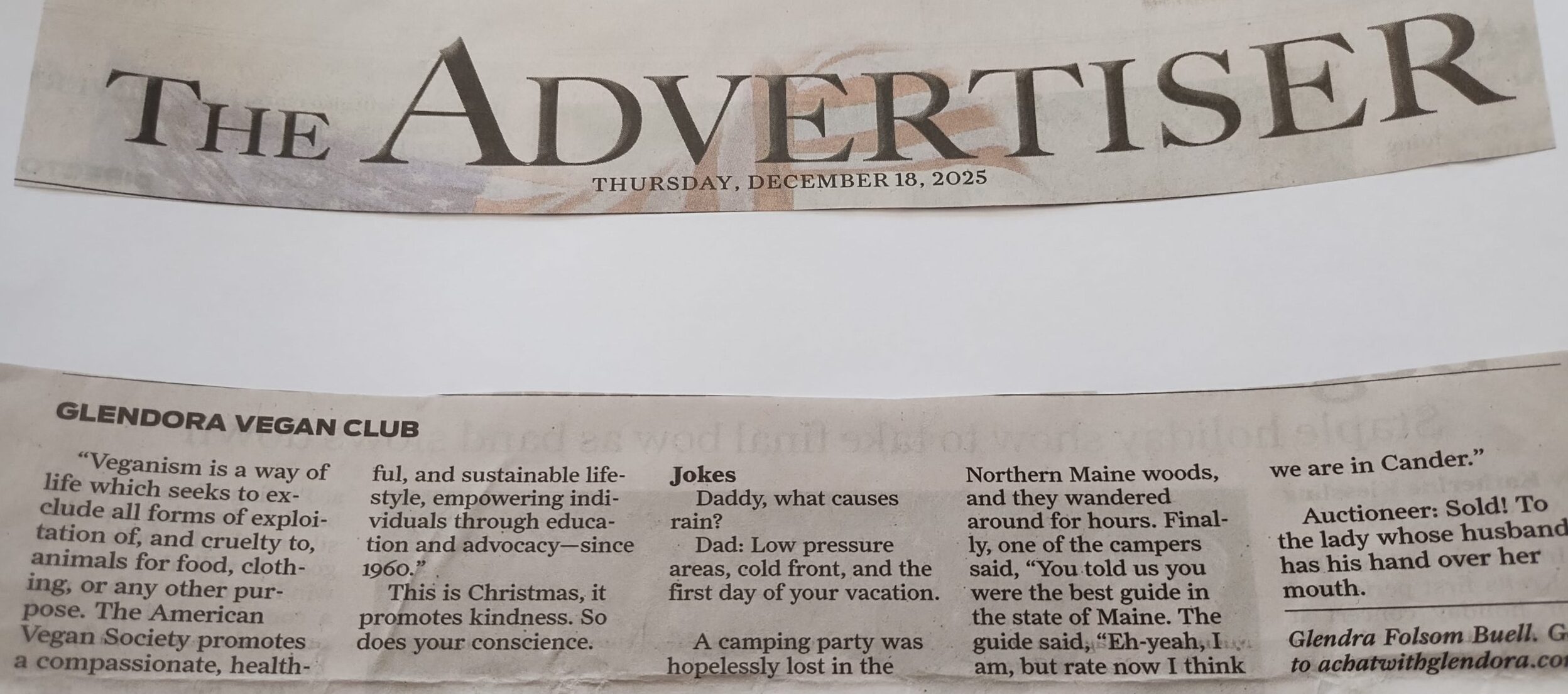 Glendora Vegan Club (12/18/25) Glendora Vegan Club (12/18/25)