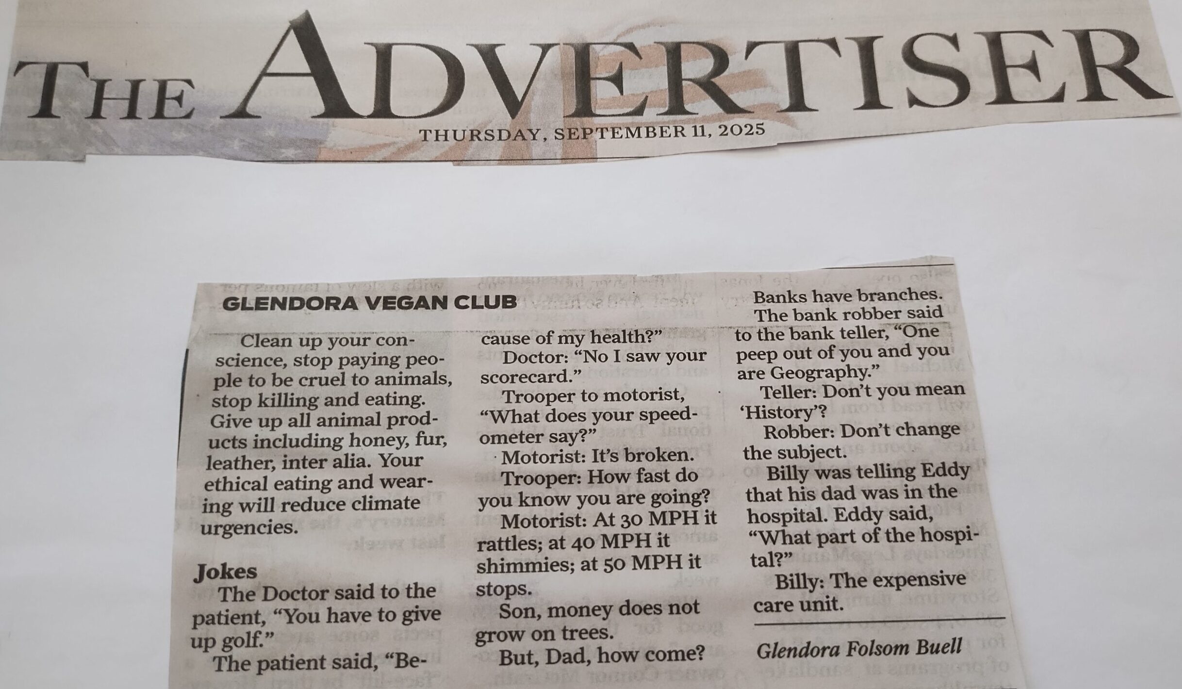 Glendora Vegan Club (9/11/25) Glendora Vegan Club (9/11/25)