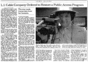 L.I. Cable Company Ordered to Restore a Public-Access Program