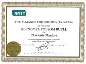 BRIC Certificate of Achievement