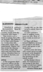 Glendora Vegan Club (5/22/25)