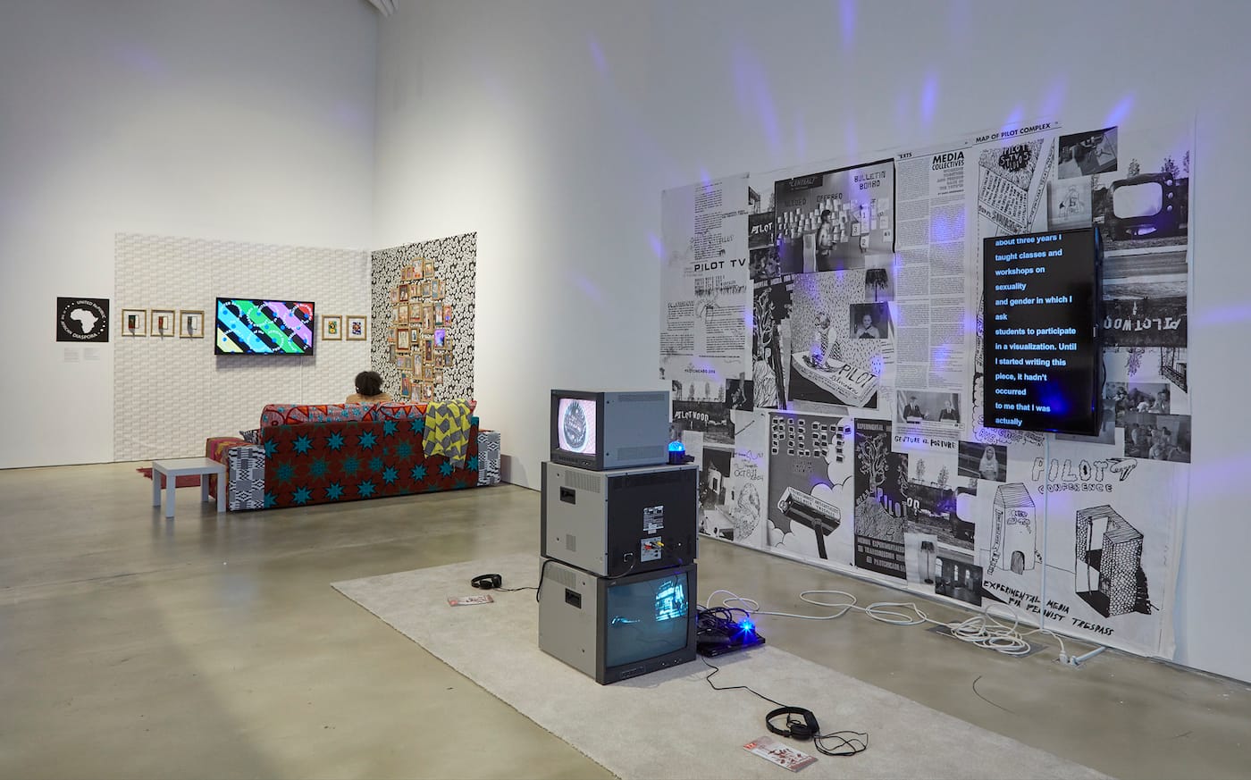 Public Access/Open Networks, installation view